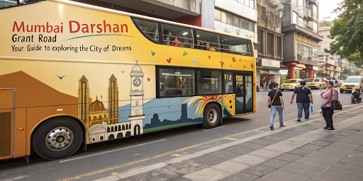Mumbai Darshan Bus in Grant Road