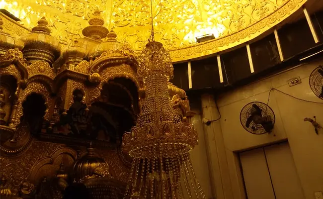 Gold Plated Dome of Siddhivinayak Mandir
